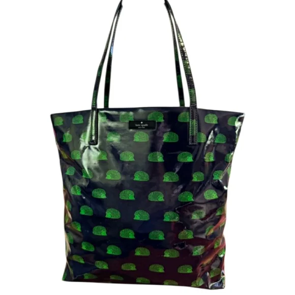 KATE SPADE Navy & Green Hedgehog Tote - Picture 10 of 10